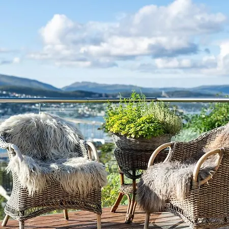 فيلة Exclusive With Spectacular Views And Jacuzzi ترومسو